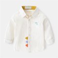 thumbnail image 1 of Afdoent Stylish Boys Shirt With Cartoon Printed Comfortable Daily Wear Casual Long Sleeve Top For Kids And Youth Soft Breathable Fabric For School And Outdoor Activities 5-6 Years, 1 of 8