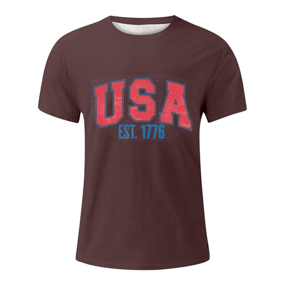 Afdoent T Shirts For Men Male Fashionable Casual Printed Short Sleeve T Shirt Streetwear