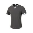 thumbnail image 1 of Afdoent T Shirts For Men Male Summer Sports Loose Cloth Short Sleeve Color V Neck T Shirt Comfort Tee Shirts, 1 of 3