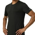 thumbnail image 1 of Afdoent T Shirts For Men Male Reflective Outdoor Sports T Shirt Lightweight Breathable Short Sleeve For Running Training Gym Workouts Spring/Summer Edition Soft Comfort Tee Shirts, 1 of 4