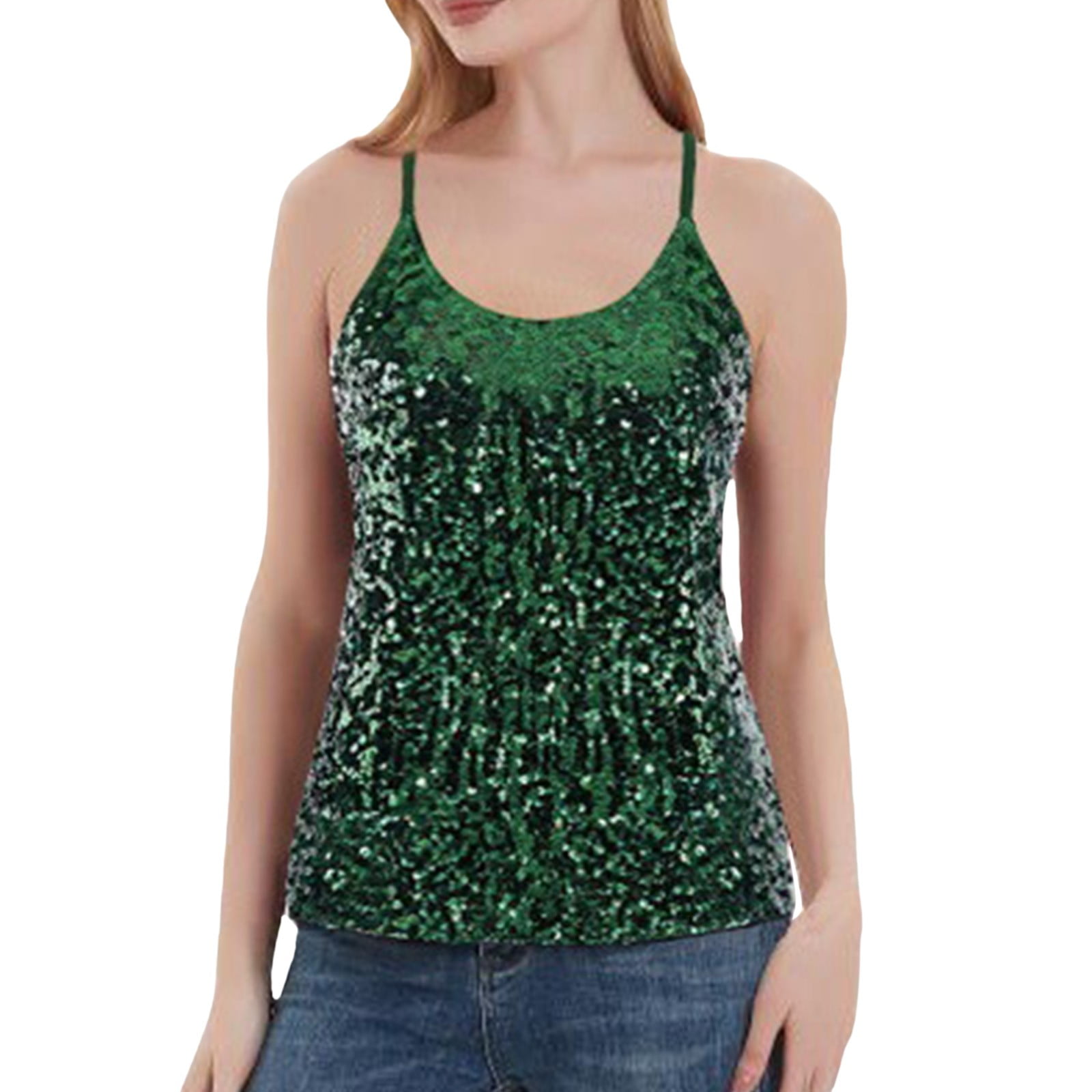 Afdoent Tank Tops For Women Ladies Sequin Tops Glitter Party Strappy Afdoent Tank Tops For Women Ladies Sequin Tops Glitter Party Strappy Tank Top 2025 Trendy Outfits Trendy Clothes C18b4aa0 0052 4381 9d6b 4d446061a4b3.6007b8d88ff04017cf702fff1f44a94b