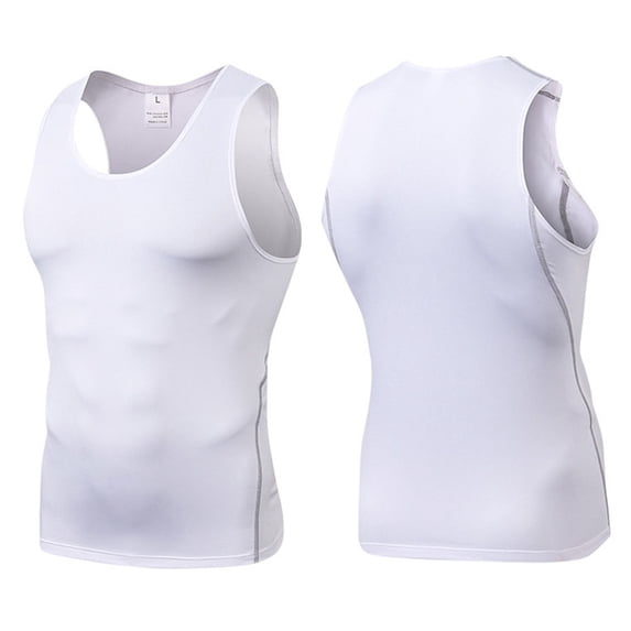 Afdoent Tank Tops Men Performance Athletic Compression Tank Top For Workout Basketball Gym Running Fitness Sleeveless Shirt Wicking Activewear Summer Outings