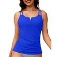 thumbnail image 1 of Afdoent Tankini Tops For Women Tankini Bathing Suit Top Ruched Swimsuit Tank Top 2026 Swimsuit Top 2026, 1 of 4