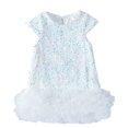 thumbnail image 1 of Afdoent Toddler Girls Dress Mesh Party Dress For Girls Elegant Tutu Dress With Sequin Applique For And Celebrations 4-5 Years, 1 of 9
