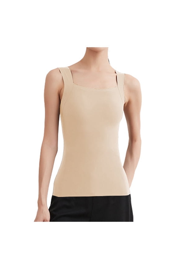 Tops For Women Trendy Women's Body Shaping Vest Seamless Square Neck Compression Top Body Shaping Warm Vest Winter Clothes 2025