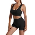 thumbnail image 1 of Afdoent Women 2 Piece Workout Sets Activewear Seamless Fitness Yoga Set High Waisted Lifting Shorts For Women Sports & Outdoor Active Wear, 1 of 5