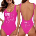 thumbnail image 1 of Afdoent Women One Piece Swimsuits Women Fashion Letter Print Swimsuit Bikini Swimwear Bathing Sleeveless Backless Swimsuit Women's Clothing, 1 of 4