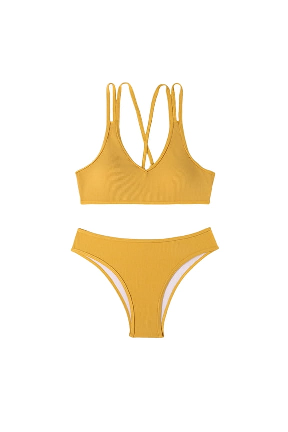 Women's Bikini Sets Bikini Swimsuit Women Swimwear Push Up Bikini Set Thong Brazilian Bathing Suit Beach Wear Vacation Outfits