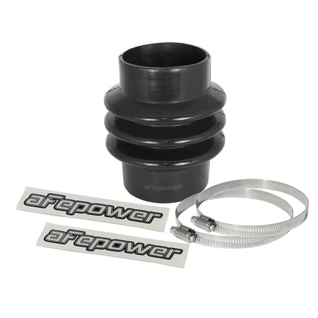 aFe Power Magnum FORCE Cold Air Intake System Spare Parts Kit (3 IN ID to 3-1/8 IN ID x 4-3/4 IN L) Straight Reducing Coupler - Black 59-00074
