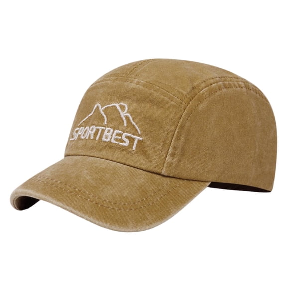 Afelkas Baseball Cap for Kids-Adjustable Washed Cotton Golf Toddler Hat for Boys & Girls Vintage Embroidery Cowboy Hat Age 2-8