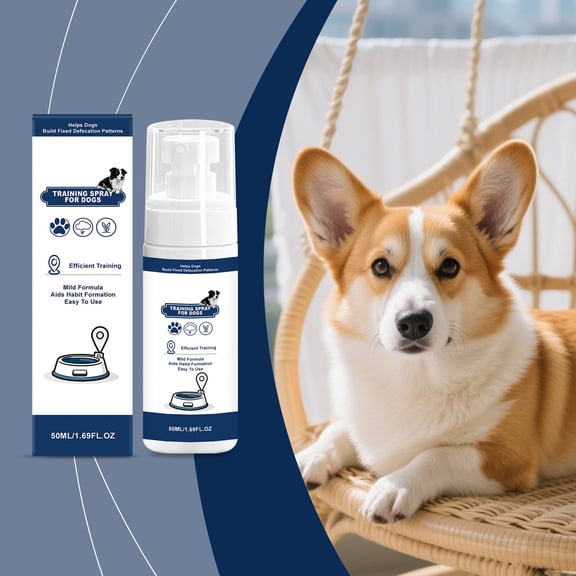 Aff*ordable!Dog Potty Training Spray 50ml, Natural Non Toxic Attractant for Indoor Outdoor Use, Promotes Positive Bathroom Habits for Puppies and Adult Dogs