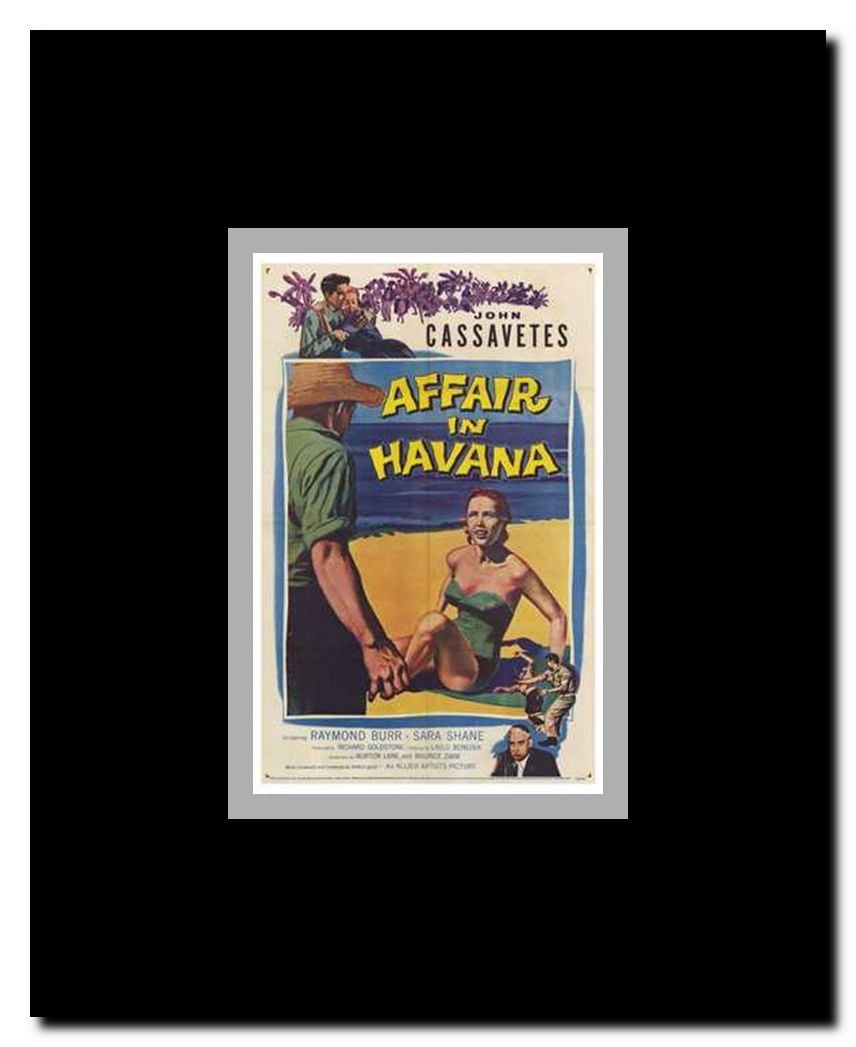 Affair in Havana Framed Movie Poster