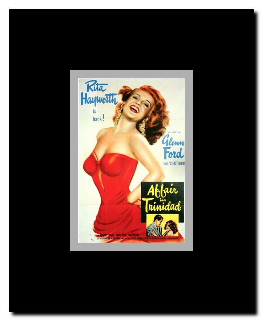 Affair in Trinidad Framed Movie Poster