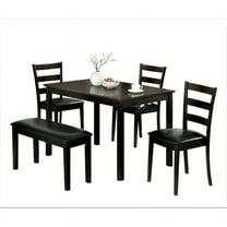 Affan 5 Piece Dinning Table and Chair Set