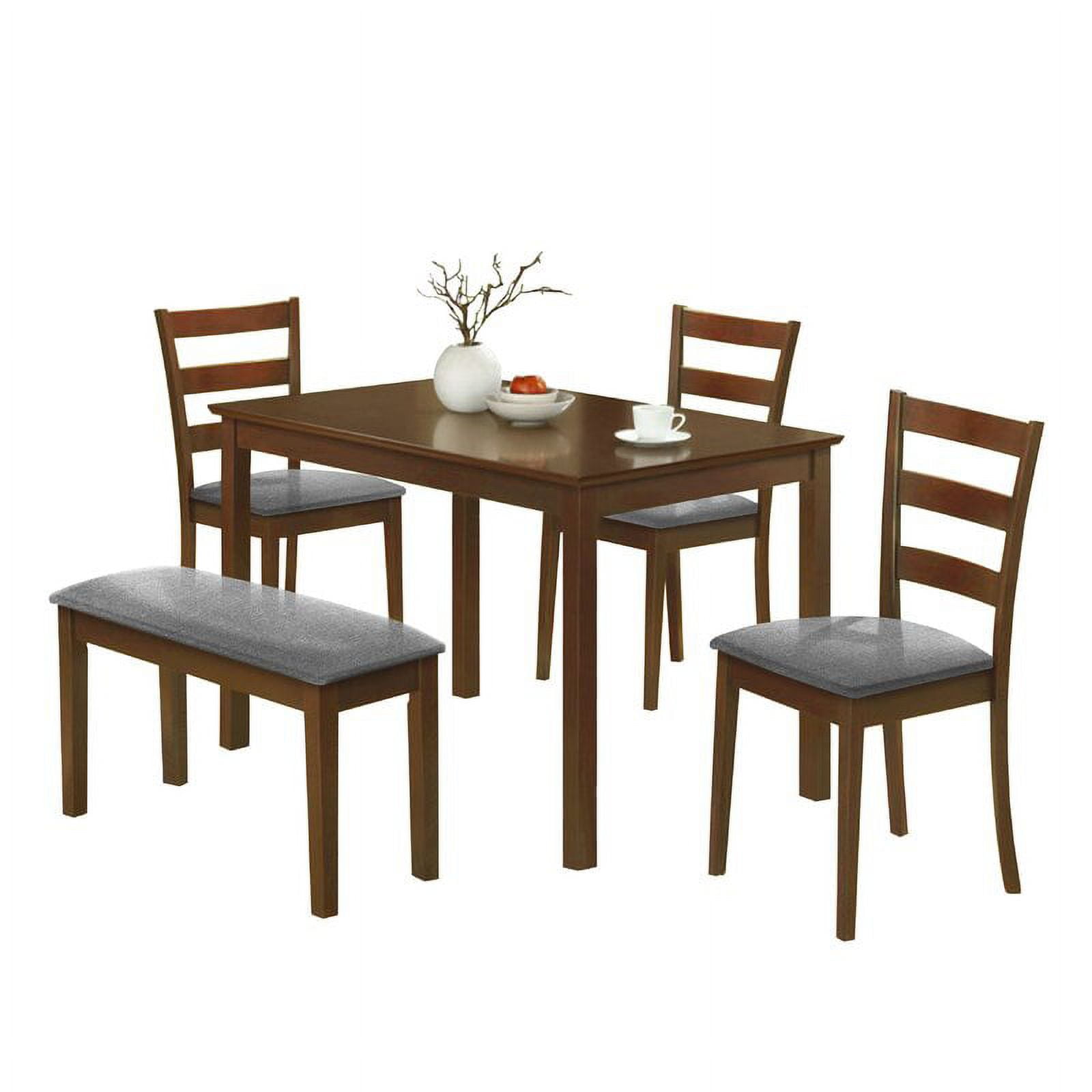 Affan 5 Piece Dinning Table and Chair Set