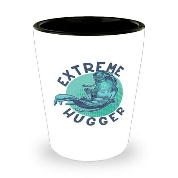 Affection Shot Glass - Extreme Hugger 1.5oz Mini Glassware Gift for Friends & Family