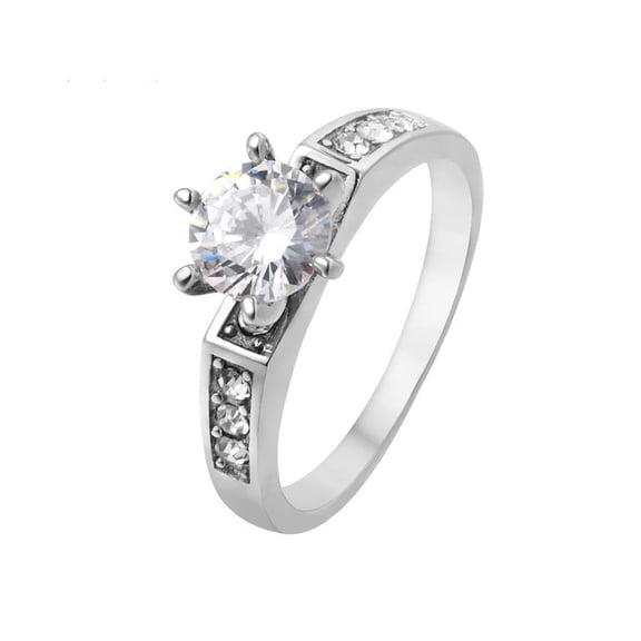 Affectionate Love Wedding Token Titanium Steel Ring