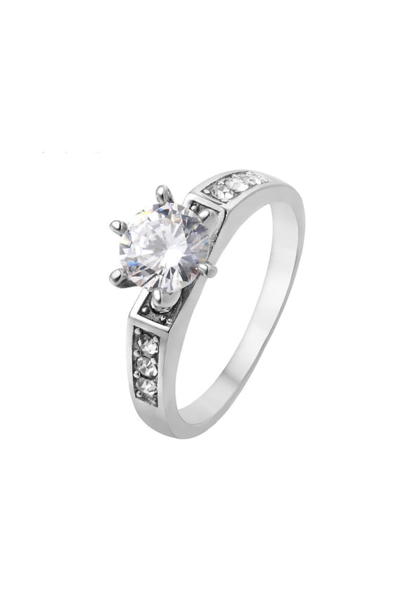 Affectionate Love Wedding Token Titanium Steel Ring