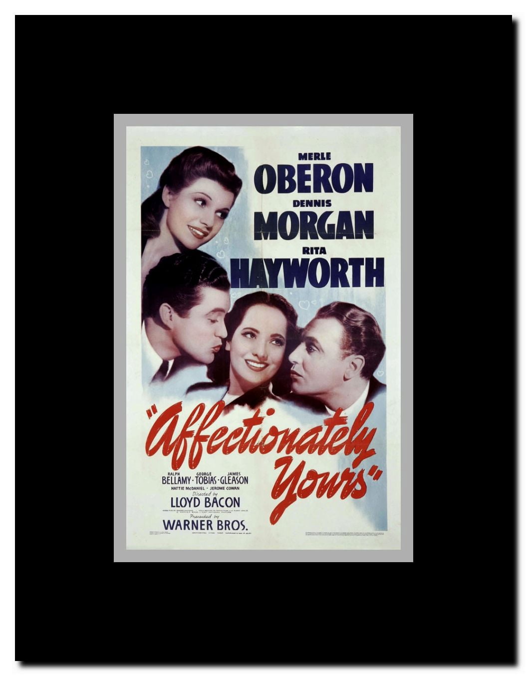 Affectionately Yours Framed Movie Poster
