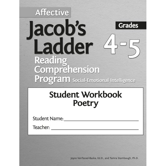 Affective Jacob's Ladder Reading Comprehension Program: Grades 4-5, Student Workbooks, Poetry (Set of 5) (Paperback)