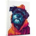 thumbnail image 1 of Affenpinscher Dog Wall Art Cute Animal Decor for Kid's Bedroom, Home Office Conversational Piece, Bathroom Decor, Gifts for Dog & Beach Lover, Baby Shower, Birthday, Hang Ready, 1 of 5