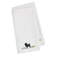 thumbnail image 1 of Affenpinscher Easter White Embroidered Towel Set of 2, 1 of 1