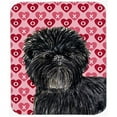thumbnail image 1 of Affenpinscher Hearts Love And Valentines Day Mouse Pad, Hot Pad Or Trivet, 1 of 1