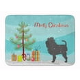 thumbnail image 1 of Affenpinscher Merry Christmas Tree Machine Washable Memory Foam Mat, 1 of 2
