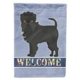 thumbnail image 1 of Affenpinscher Welcome Garden Size Flag, 1 of 1