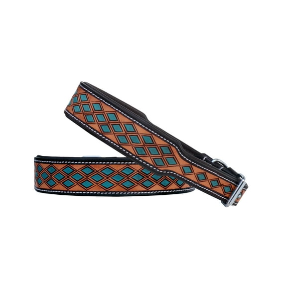 Affilare Leather Dog Collar Heavy Duty Western Dog Collar 10AB169-XS