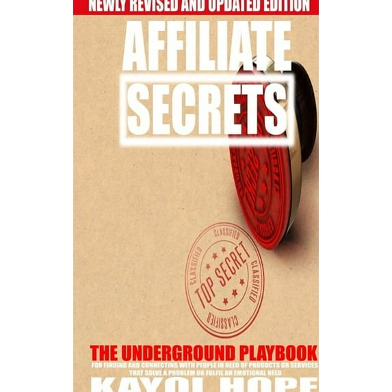Affiliate Secrets, (Hardcover)