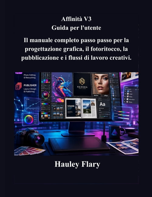 AffinitÃ  V3 Guida per l'utente: Il manuale completo passo passo per la progettazione grafica, il fotoritocco, la pubblic, (Paperback)