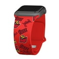 thumbnail image 1 of Cardinals HD Scattered Logo Unisex Watch Band for Apple Watch - 38/40/41mm(42mm Series 10/11) Long by Affinity Bands, 1 of 3