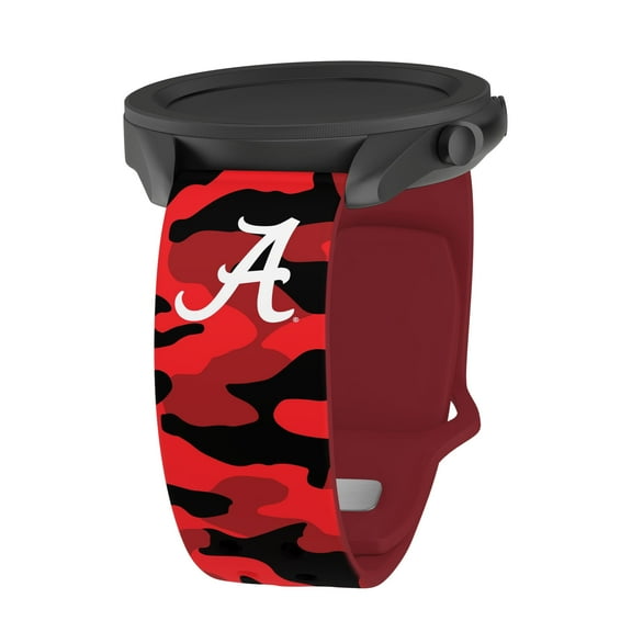 Crimson Tide HD Camo Unisex Unisex Watch Band for Samsung Galaxy Watch 4 - 7 and More, 20mm Long by Affinity Bands