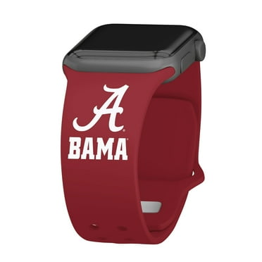 Crimson Tide HD Elite Edition Unisex Watch Band for Apple Watch, 38/40/41mm(42mm Series 10) Long by Affinity Bands