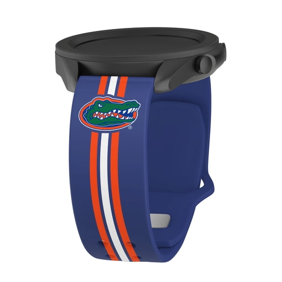 Gators HD Stripes Logo Unisex Watch Band for Samsung Galaxy Watch 4 - 7 and More, 20mm Short by Affinity Bands