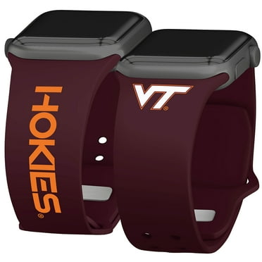 Hokies HD Iconic Edition Watch Band Compatible with Apple Watch, 38/40/41mm(42mm Series 10) Long by Affinity Bands