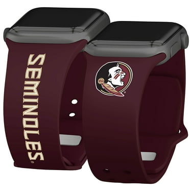 Seminoles HD Iconic Edition Watch Band Compatible with Apple Watch, 38/40/41mm(42mm Series 10) Long by Affinity Bands