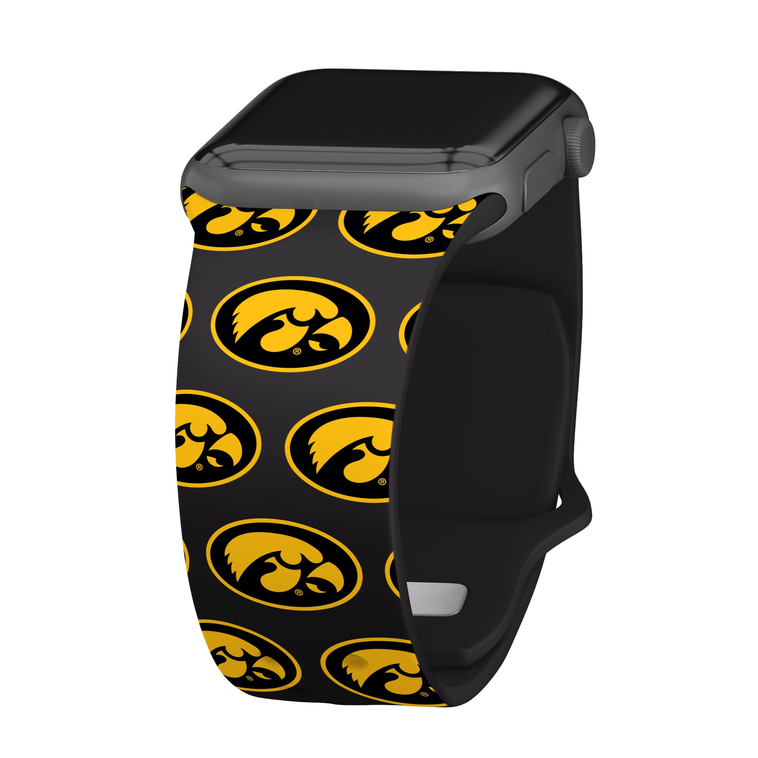 Hawkeyes HD Repeating Logo Unisex Watch Band for Apple Watch - 38/40 ...