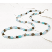 Affinity Gems Multicolored Gemstone 32" Necklace