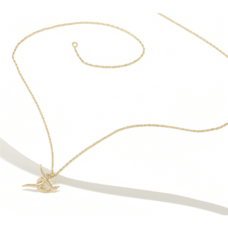 Affinity Goldclad Sterling Silver Diamond Easy Rope chain Necklace 18"
