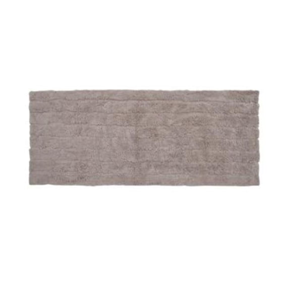 Affinity Linens SRCTB22X60-TPE Casa Platino Plush Soft Cotton Extra Long Bath Rug, Taupe - 22 x 60 in.