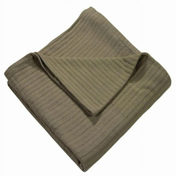 Affinitylinens GRANT-KG-TPE Home Collection Grant Woven Cotton Throw Blanket, King - Taupe