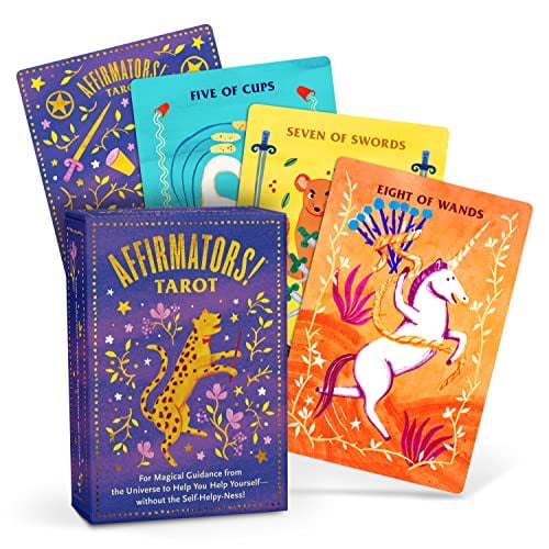 Pre-Owned Affirmators! Tarot Cards Deck - Daily Tarot Cards with Positive Affirmations For Magical Guidance from the Universe to Help You Help Yourself without the Paperback