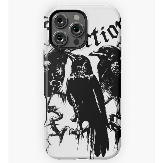 Affliction Crows Sematary Ghost GA3780 Phone Case for iPhone 11 to 17 Pro Max