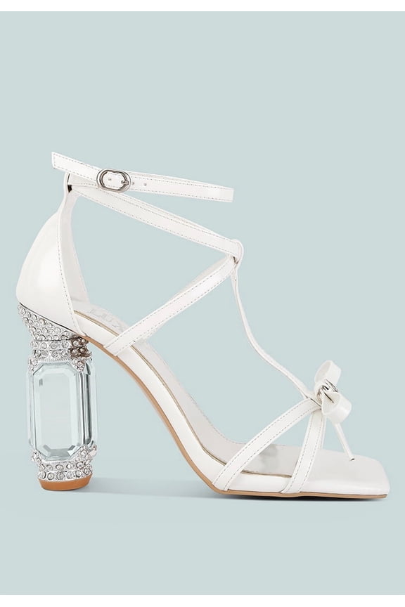 Affluence Jeweled High Heel Sandals