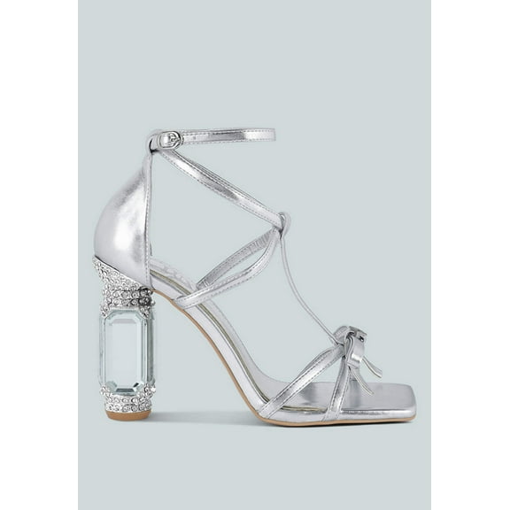Affluence Jeweled High Heel Sandals
