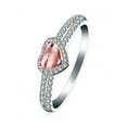 thumbnail image 1 of Affordable 1.50 Carat Morganite and Diamond Engagement Ring in 14k White Gold affordable morganite and diamond engagement ring, 1 of 2
