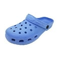 thumbnail image 1 of Affordable Apparel Women's Rubber Clogs (Assorted Colors) (9, Light Blue), 1 of 4