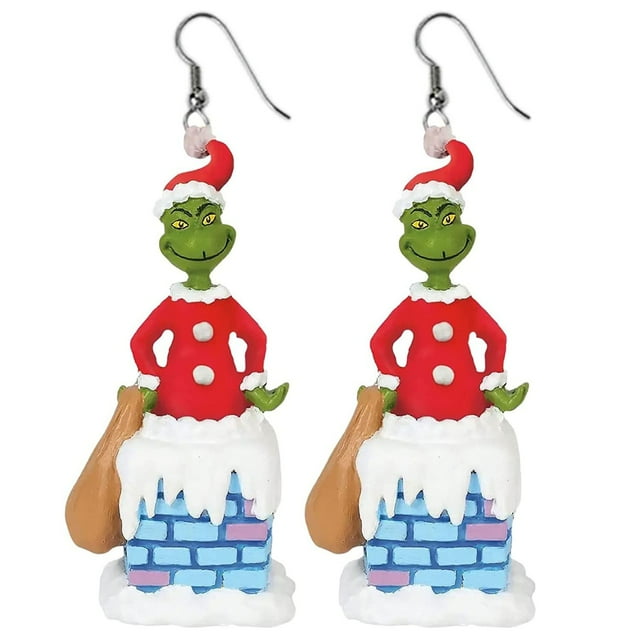 Affordable Christmas Gasue Grinch Christmas Decorations 1 Pair Cute